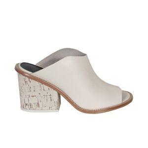Tibi Leather ‘Blane’ Mules